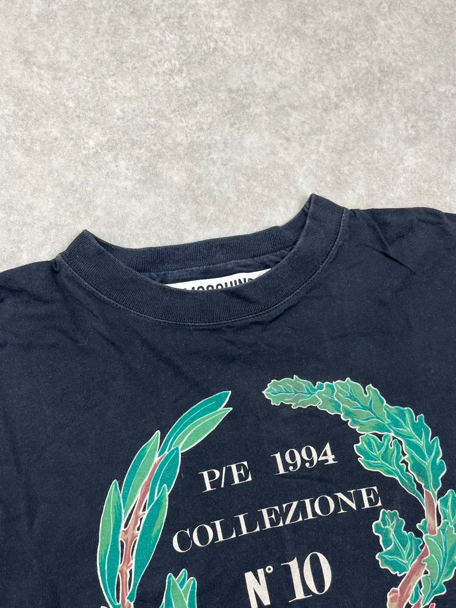 SS1994 Moschino Couture Black T-shirt iOnFgCy 5