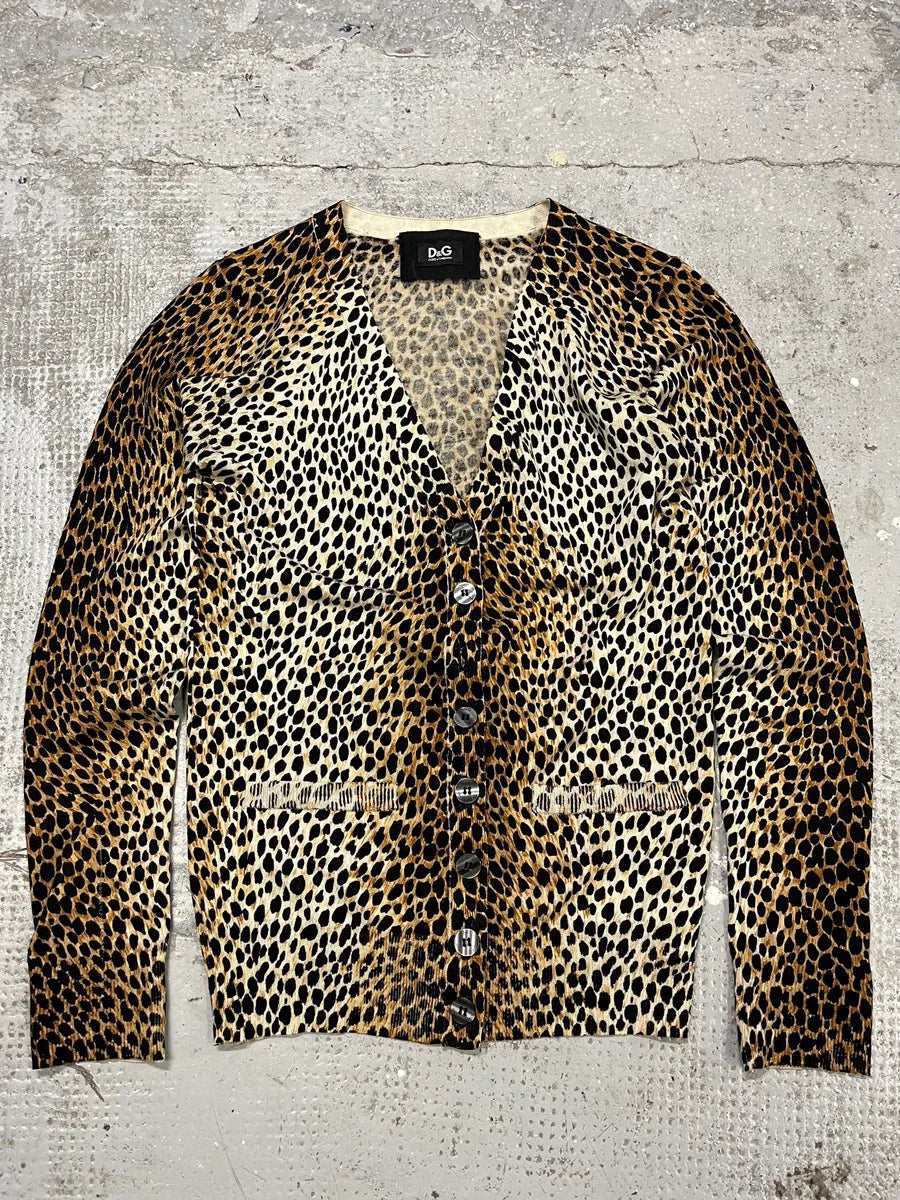 SS1996 Dolce & Gabbana Leopard Cardigan JsiGuSe 0