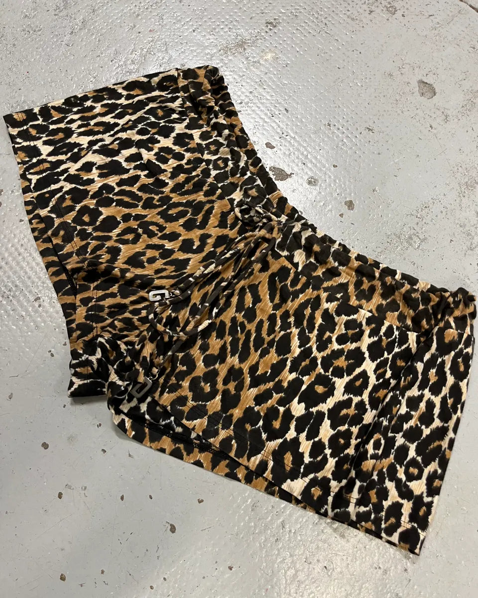 SS1996 Dolce & Gabbana Leopard Mini Shorts CPWLBNl 2