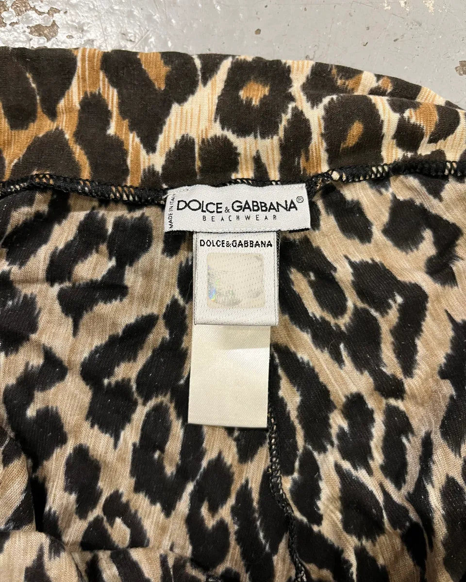 SS1996 Dolce & Gabbana Leopard Mini Shorts CPWLBNl 8