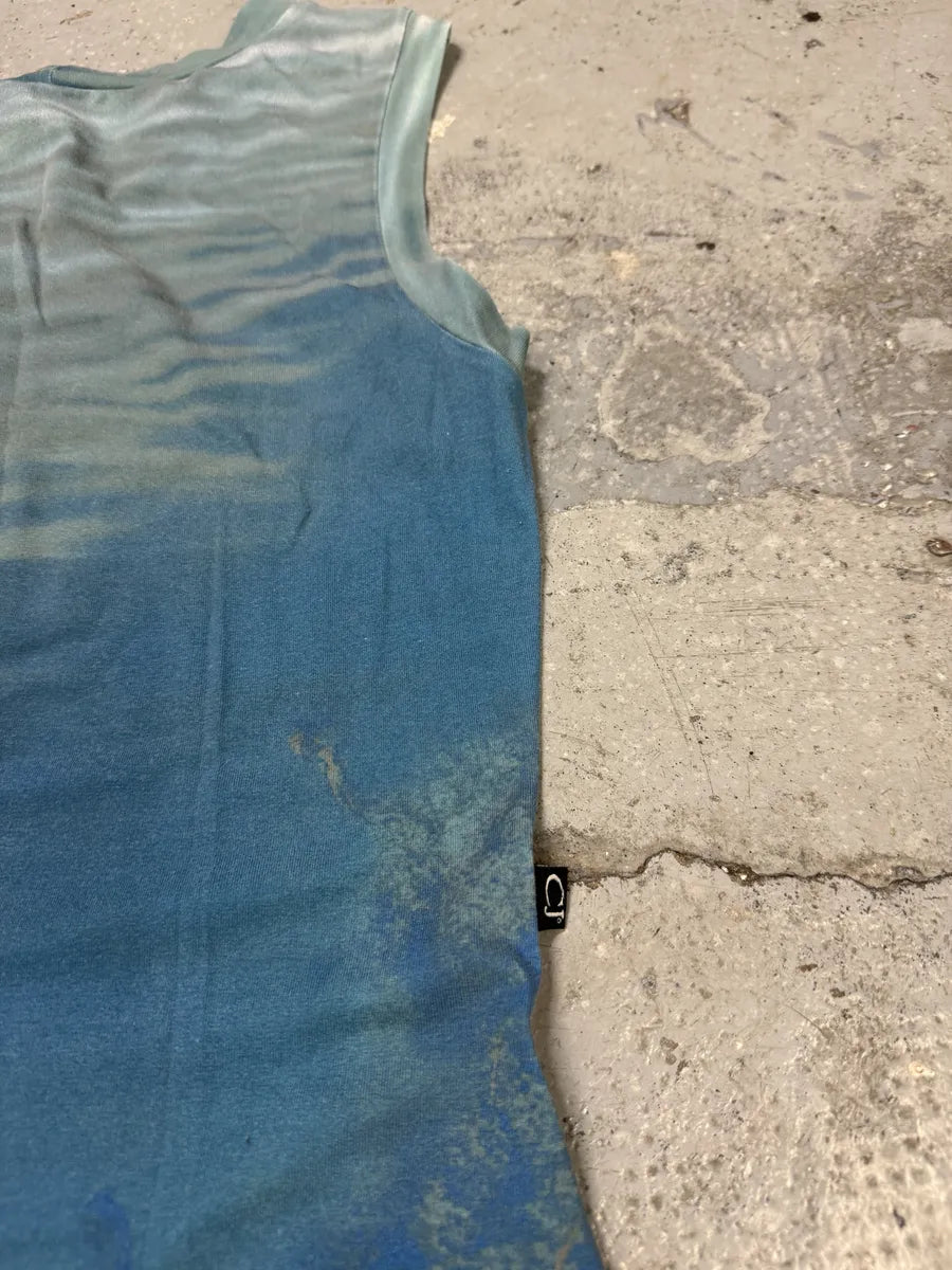 SS1998 Cavalli Blue Coral Ocean Dress ktBHGnS 3