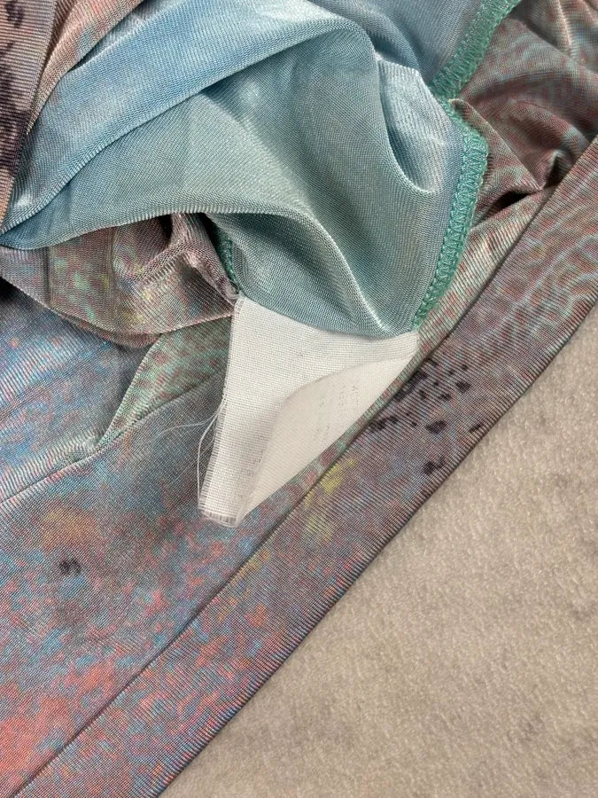 SS1998 Cavalli Ocean Dream Orange Blue T-Shirt eRYiYRe 8