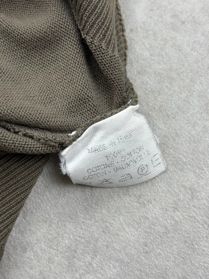 SS1998 Maison Martin Margiela Green Cropped Signature T-Shirt eKEaZzG 7