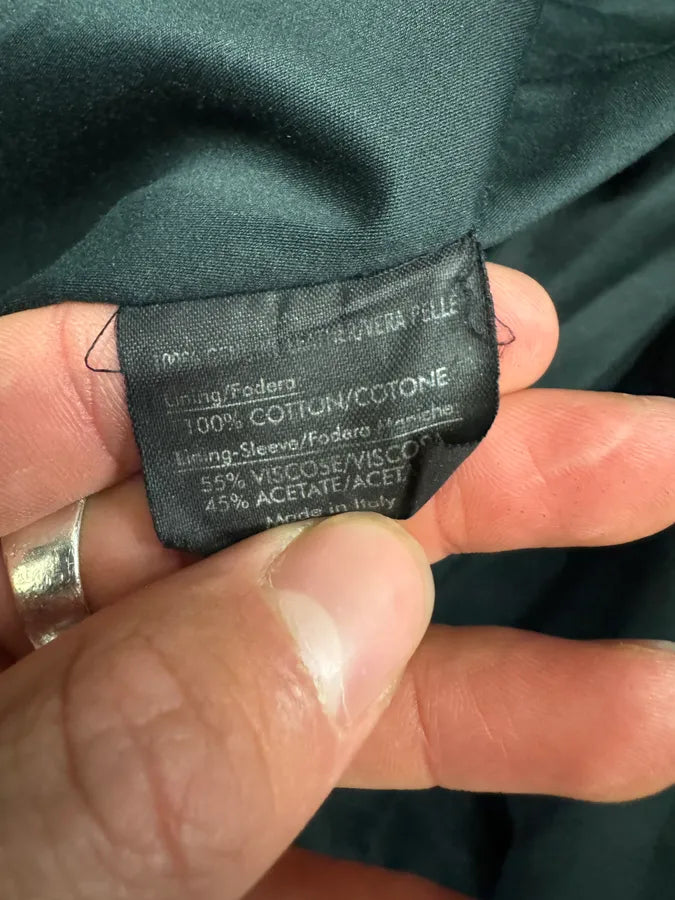 SS1999 Gucci Biker Black Leather Jacket (M/L) 13