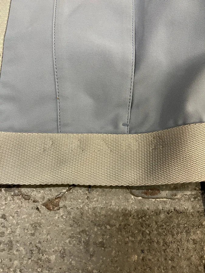 SS1999 Prada Baby Blue Buttoned Pure Jacket (M) WwOHFOe 5