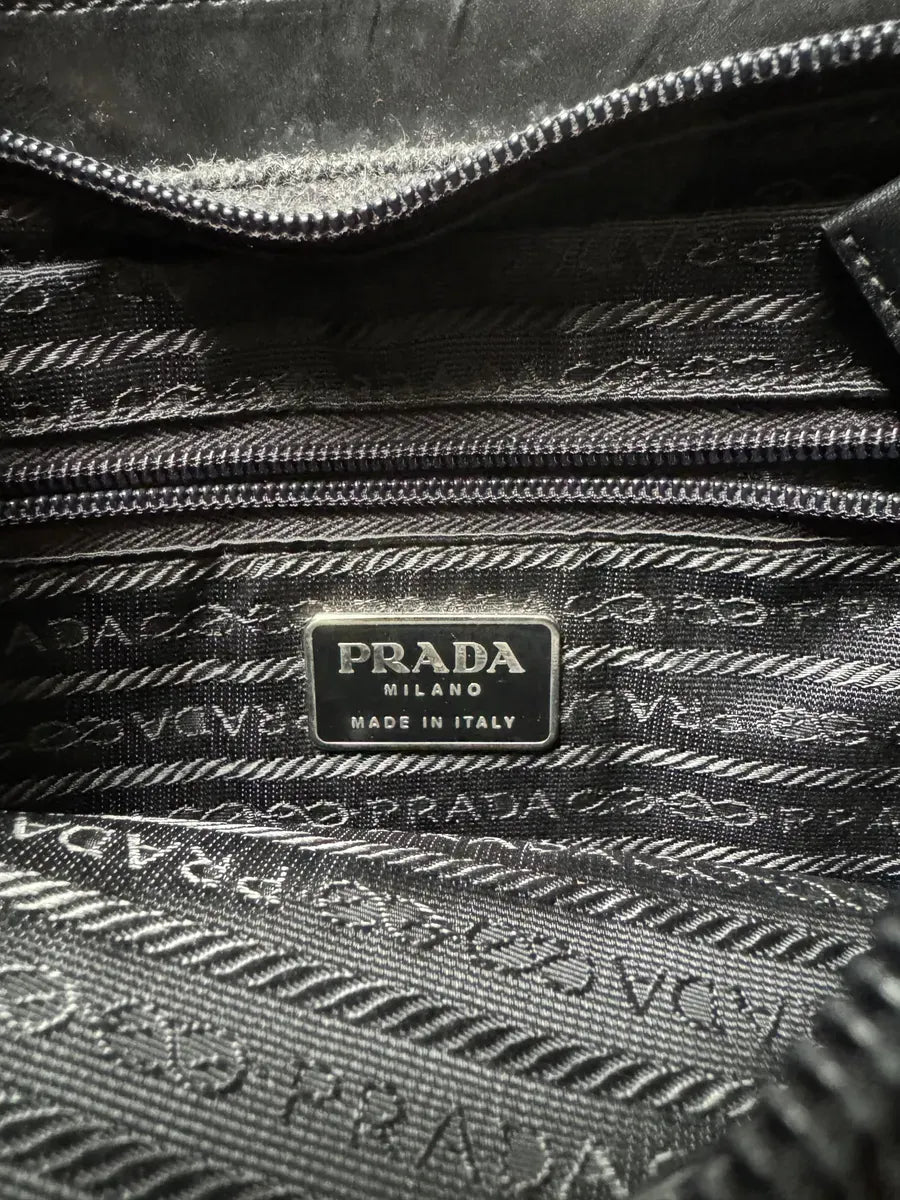 SS1999 Prada Crossbody Archive Grey Bag IsxwwUh 4