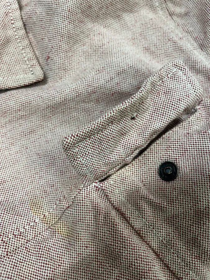 SS1999 Prada Pink Linen Jacket (S/M) akdWWQS 11