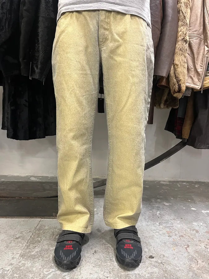 SS1999 Roberto Cavalli Faded Gold Glamour Pants (M/L) zKpRbaO 1