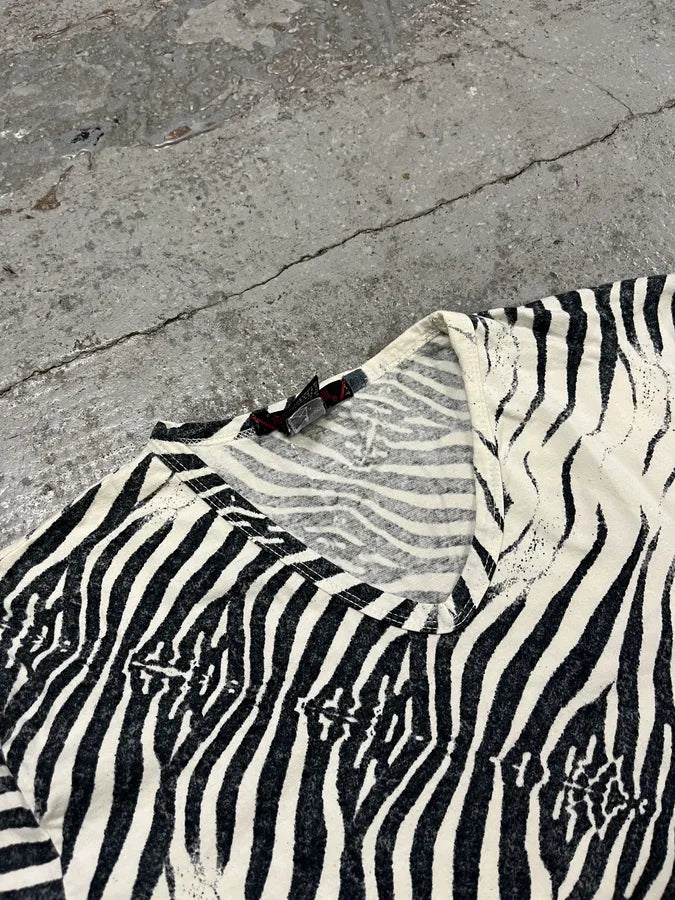 SS1999 Roberto Cavalli Zebra White T-Shirt ztVSSgH 3