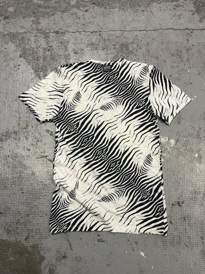 SS1999 Roberto Cavalli Zebra White T-Shirt ztVSSgH 5