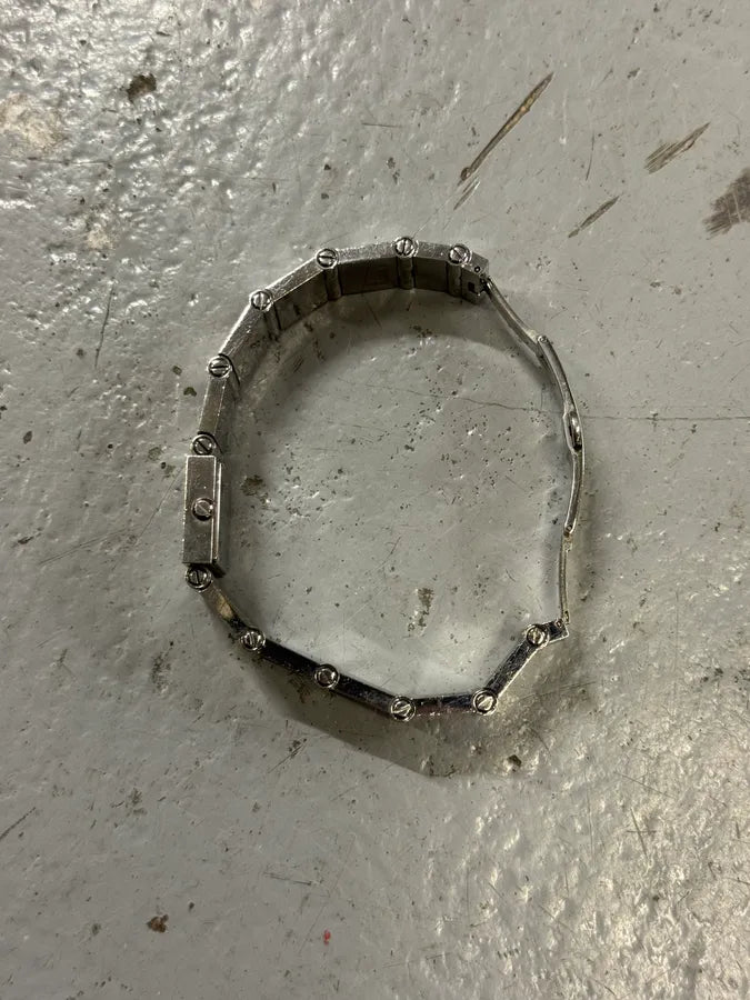 SS2000 Gucci Square Minimalist Stainless Steel Watch by Tom Ford QXBRPPg 5