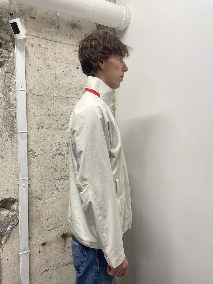 SS2000 Prada White Sport Convertible Jacket/Bag FDMRtCx 5