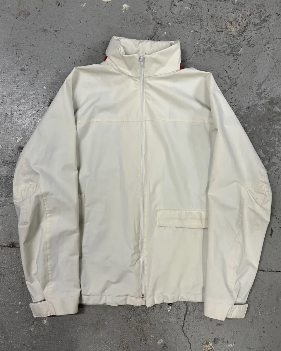 SS2000 Prada White Sport Convertible Jacket/Bag FDMRtCx 6