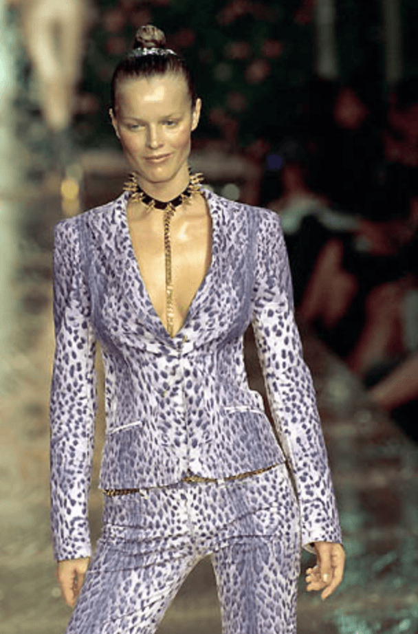 SS2000 Roberto Cavalli Pink Leopard Blazer Jacket NGsvDLL 0
