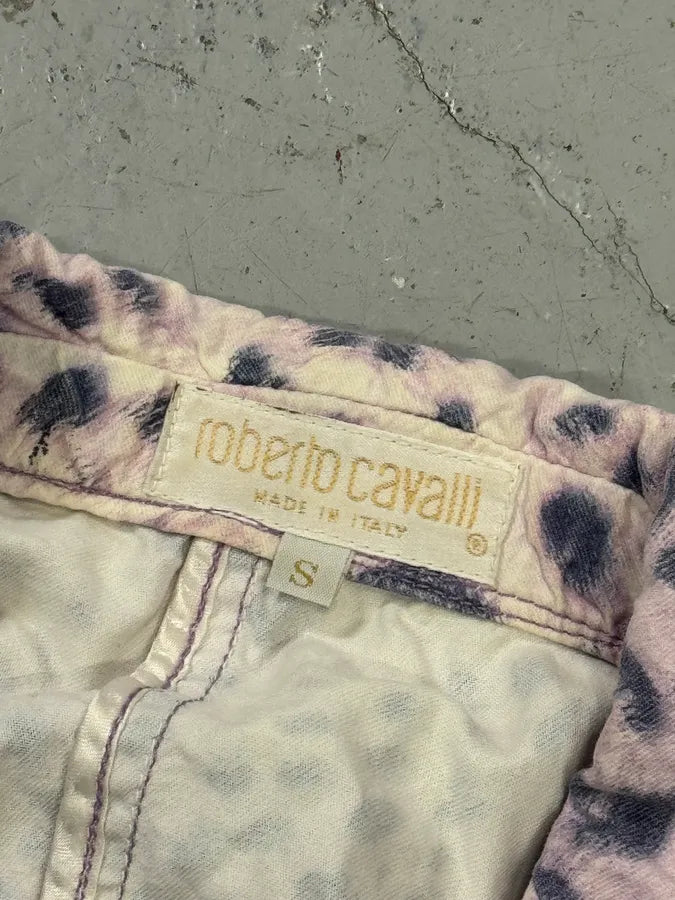 SS2000 Roberto Cavalli Pink Leopard Blazer Jacket NGsvDLL 7