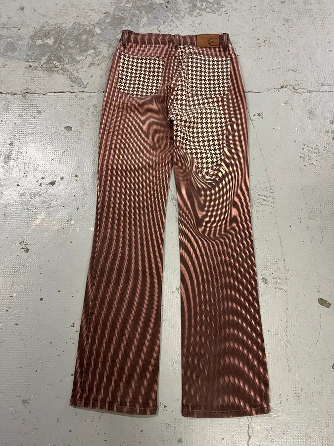 SS2001 Cavalli Psychedelic Hallucination Purple Pants sNaDoUN 7