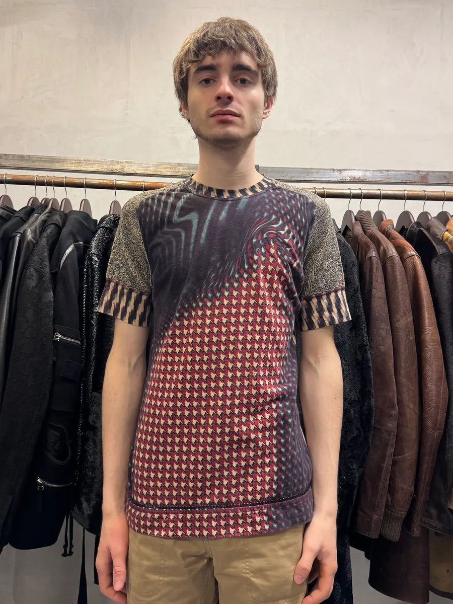 SS2001 Cavalli Psycho Pixel Devil Vision T-Shirt (M) yFYfxan 1