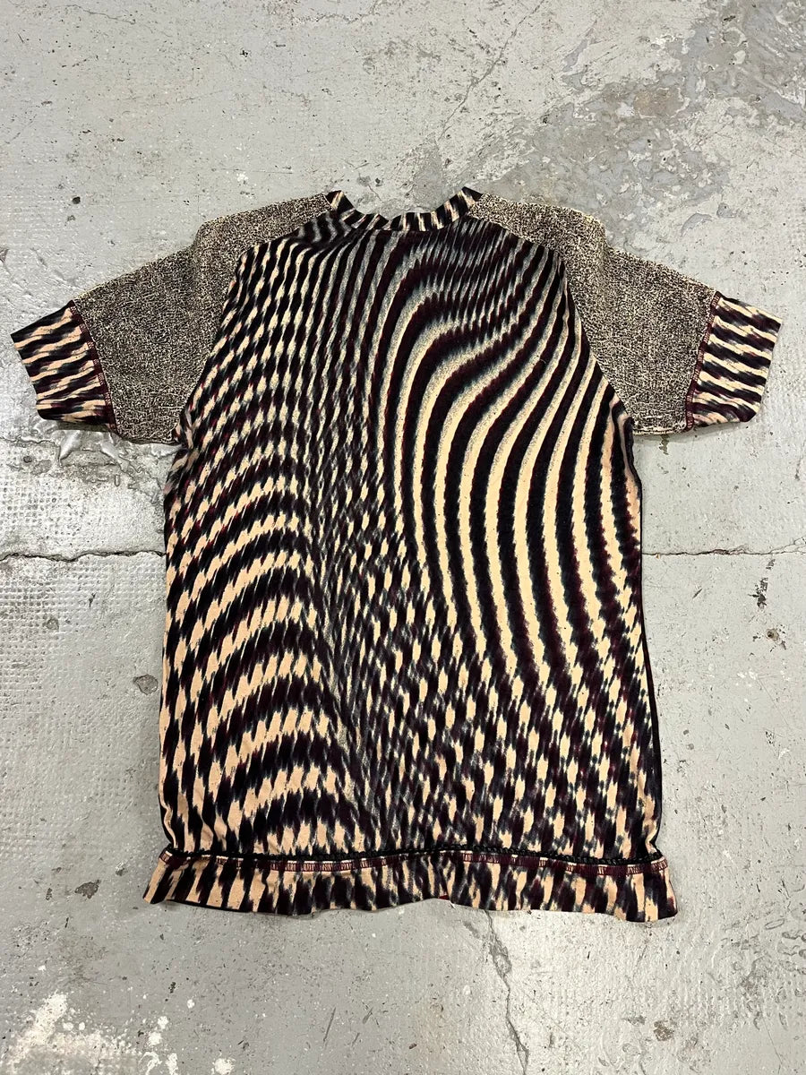 SS2001 Cavalli Psycho Pixel Devil Vision T-Shirt (M) yFYfxan 3