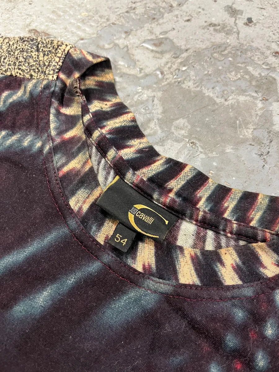 SS2001 Cavalli Psycho Pixel Devil Vision T-Shirt (M) yFYfxan 5