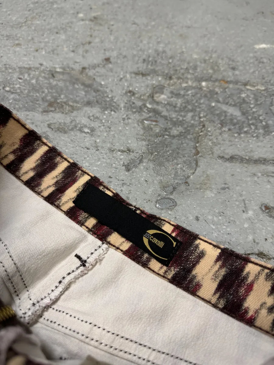 SS2001 Cavalli Psycho Pixel Lava Vision Skirt WRAwGrL 4