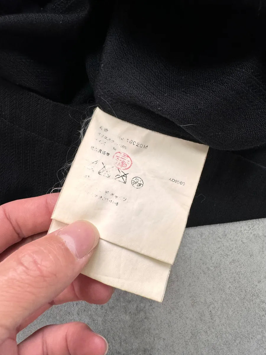 SS2001 Comme Des Garçons Homme Stripes Printed Suit Jacket (M) 5