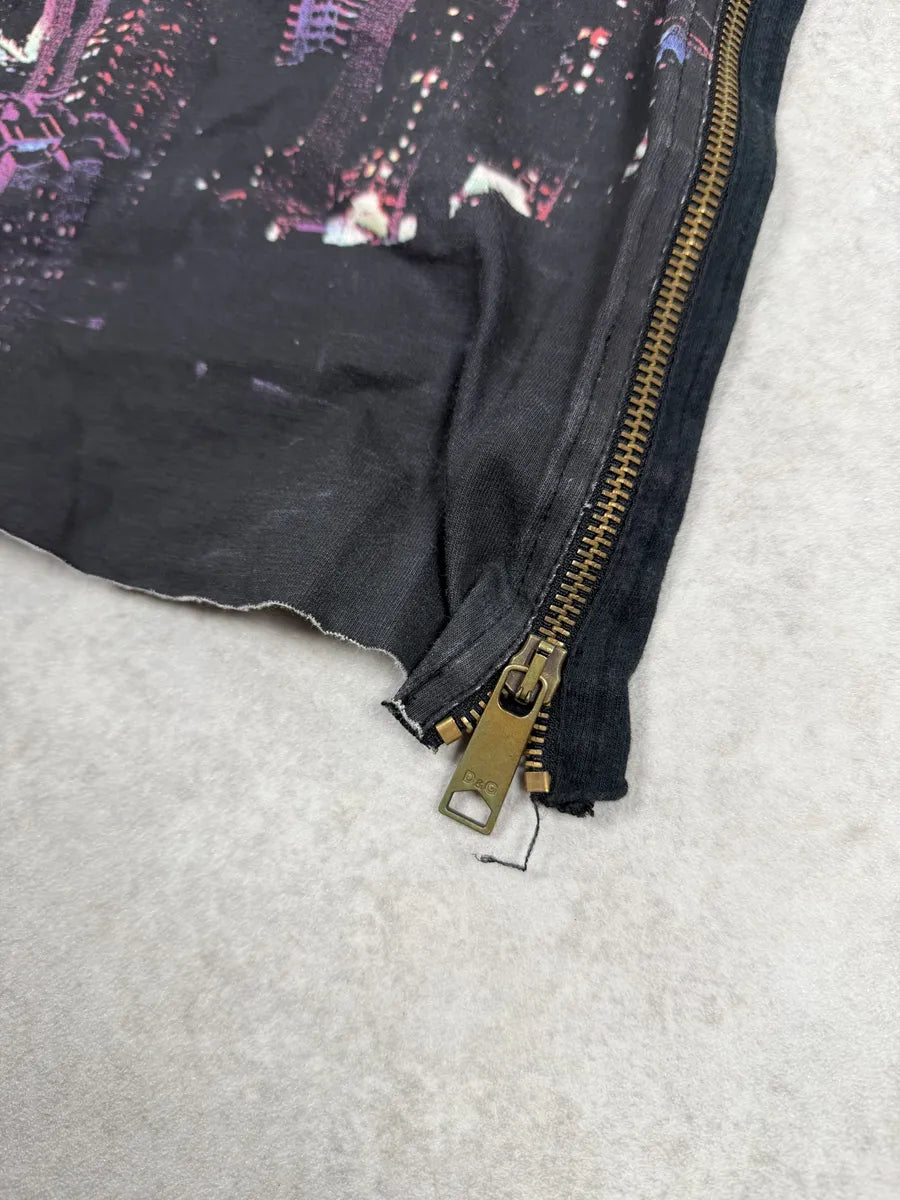 SS2001 Dolce & Gabbana Purple City Light Tank Top bMKYovz 7