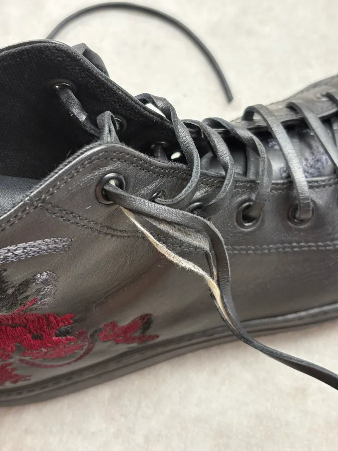 SS2001 Gucci Dragon Black High Sneakers by Tom Ford qiCYEWM 8