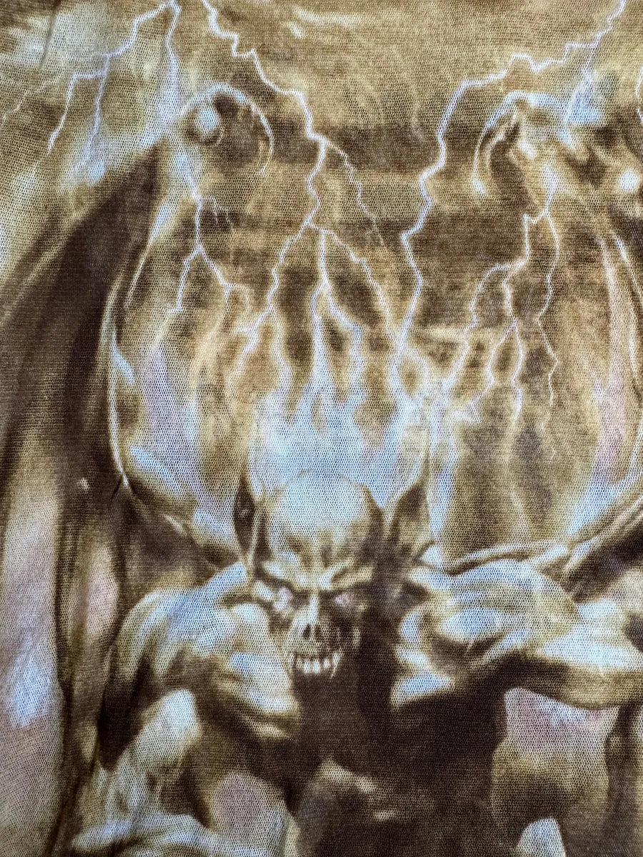 SS2001 Jean Paul Gaultier Double Satan Mesh Top EGtwIHv 7