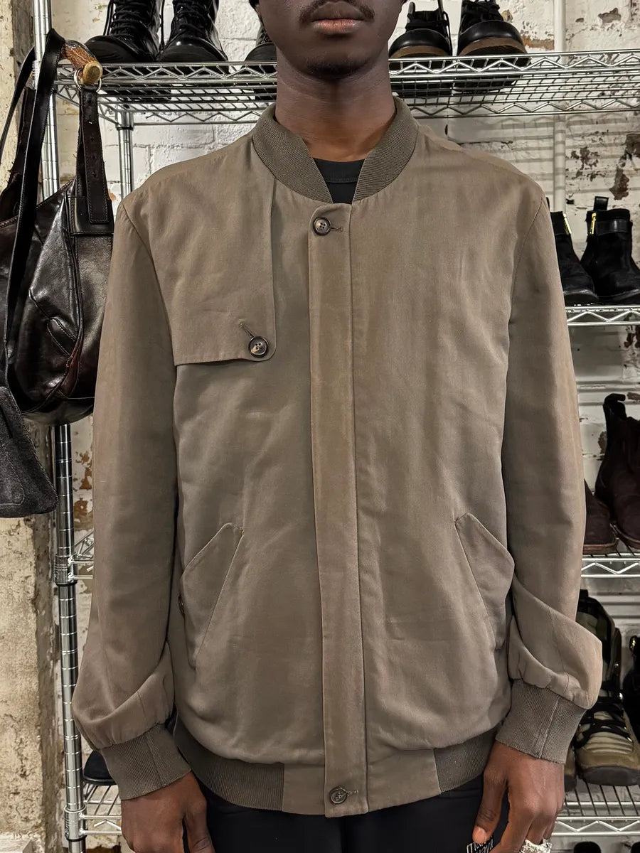 SS2001 Maison Martin Margiela Taupe Buttoned Jacket xXdaLiJ 1