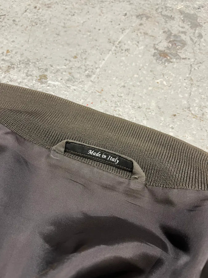 SS2001 Maison Martin Margiela Taupe Buttoned Jacket xXdaLiJ 7