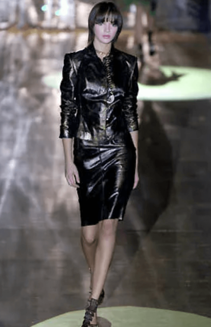 SS2001 Roberto Cavalli Black & Gold Patina Leather Biker Jacket GGYEfIq 1