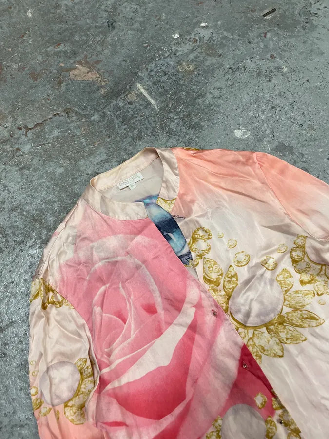 SS2001 Roberto Cavalli Desi Princess Silk Top (M) 2