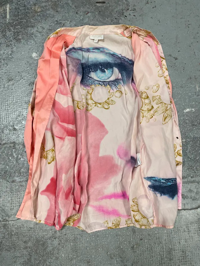 SS2001 Roberto Cavalli Desi Princess Silk Top (M) 4