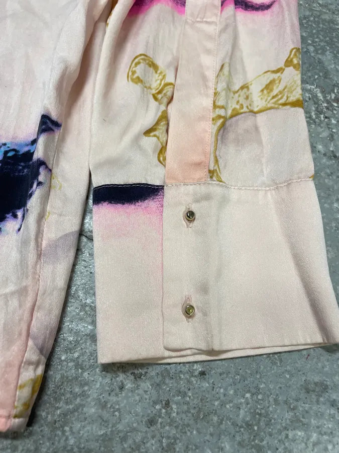 SS2001 Roberto Cavalli Desi Princess Silk Top (M) 5