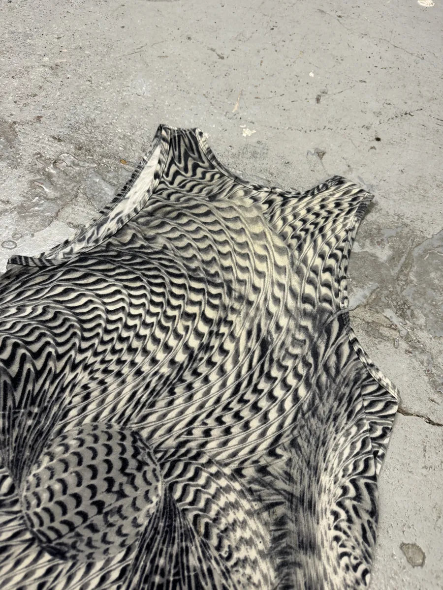 SS2001 Roberto Cavalli Hallucination Tornado Tank Top XCAPvsY 5