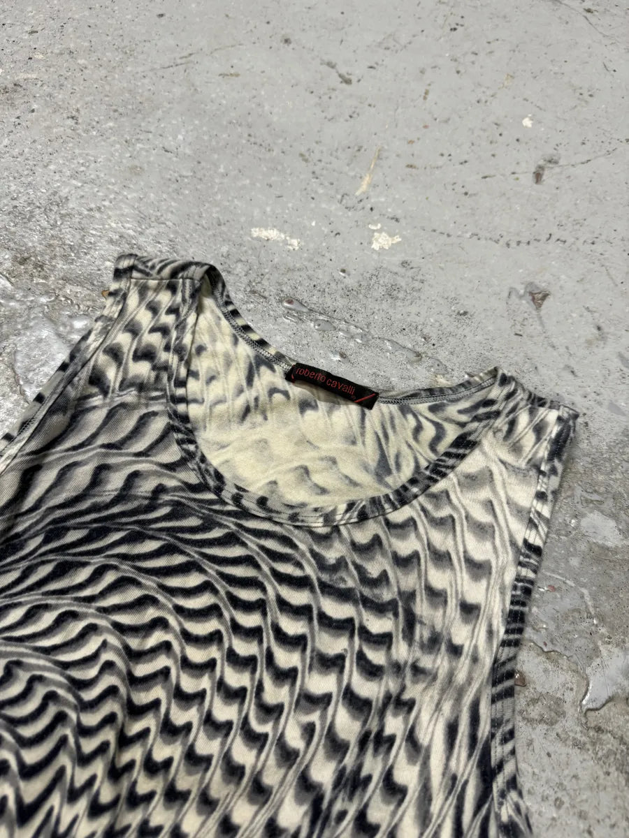 SS2001 Roberto Cavalli Hallucination Tornado Tank Top XCAPvsY 8