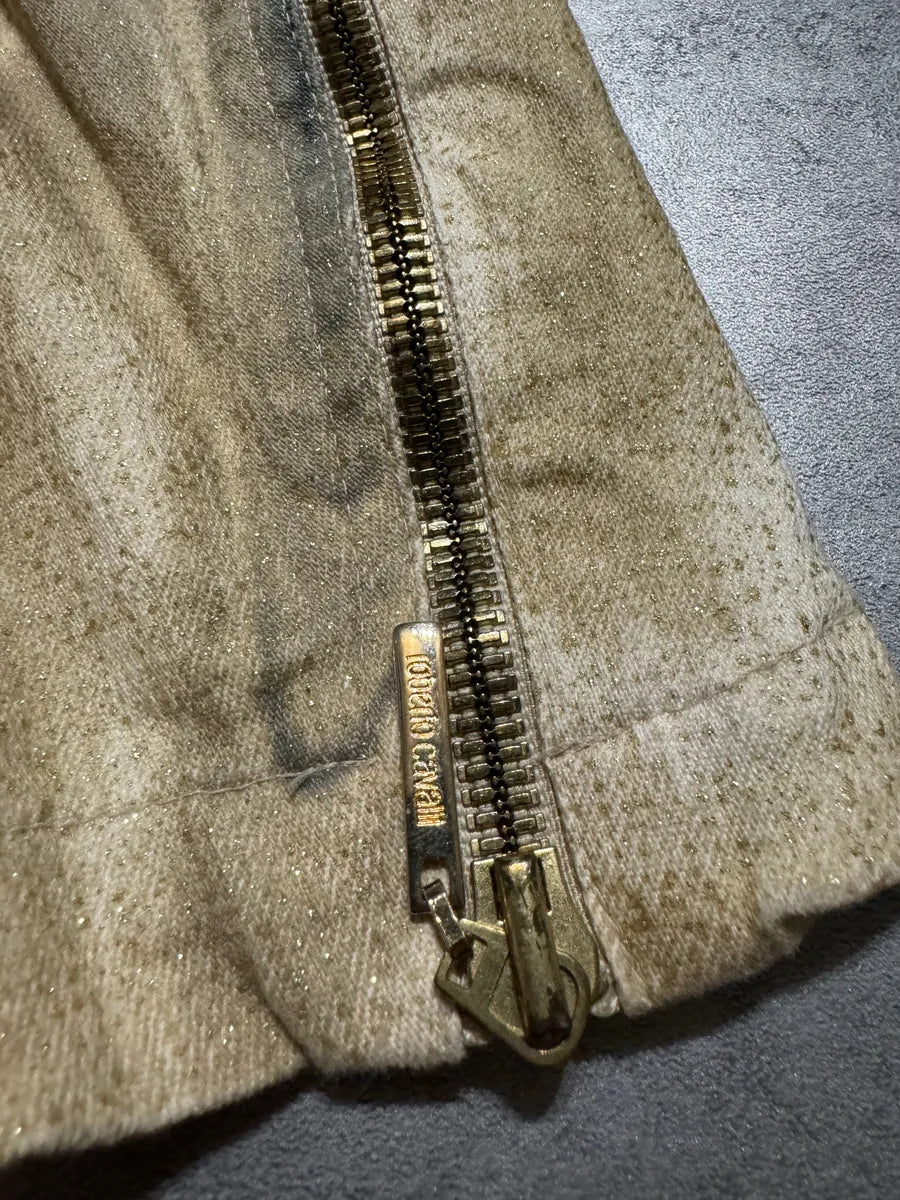 SS2001 Roberto Cavalli Optical Illusion Psycho Jacket (XS) 4