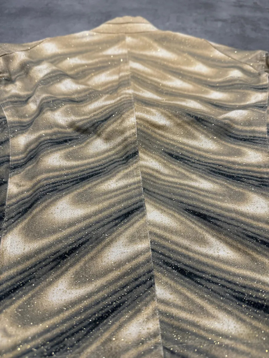 SS2001 Roberto Cavalli Optical Illusion Psycho Jacket (XS) 5