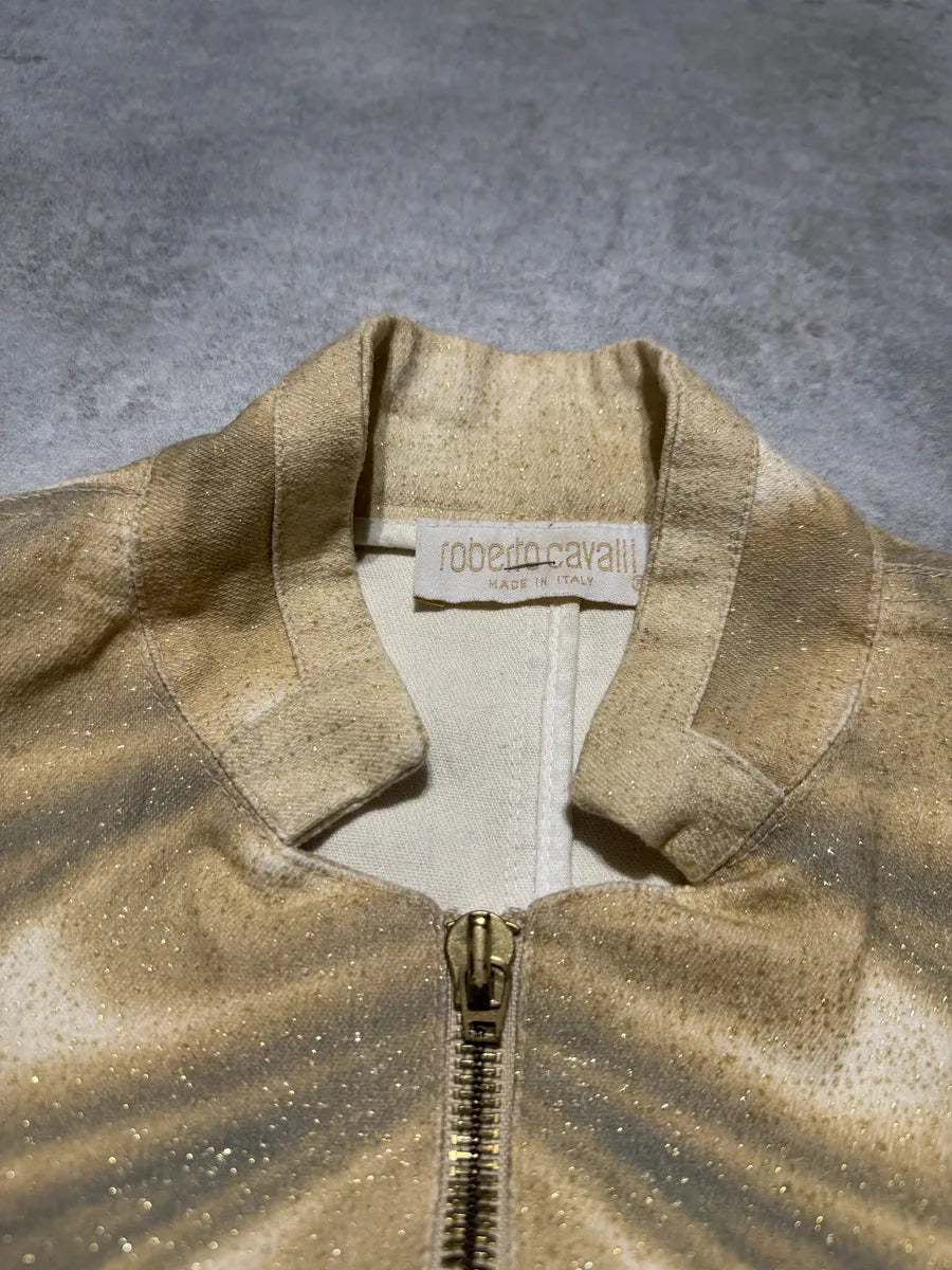 SS2001 Roberto Cavalli Optical Illusion Psycho Jacket (XS) 7