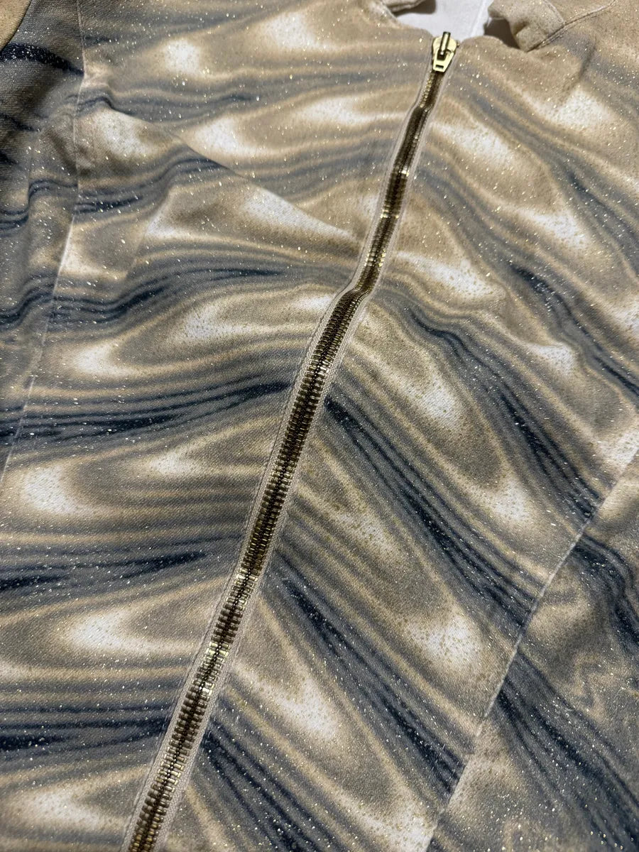 SS2001 Roberto Cavalli Optical Illusion Psycho Jacket (XS) 8