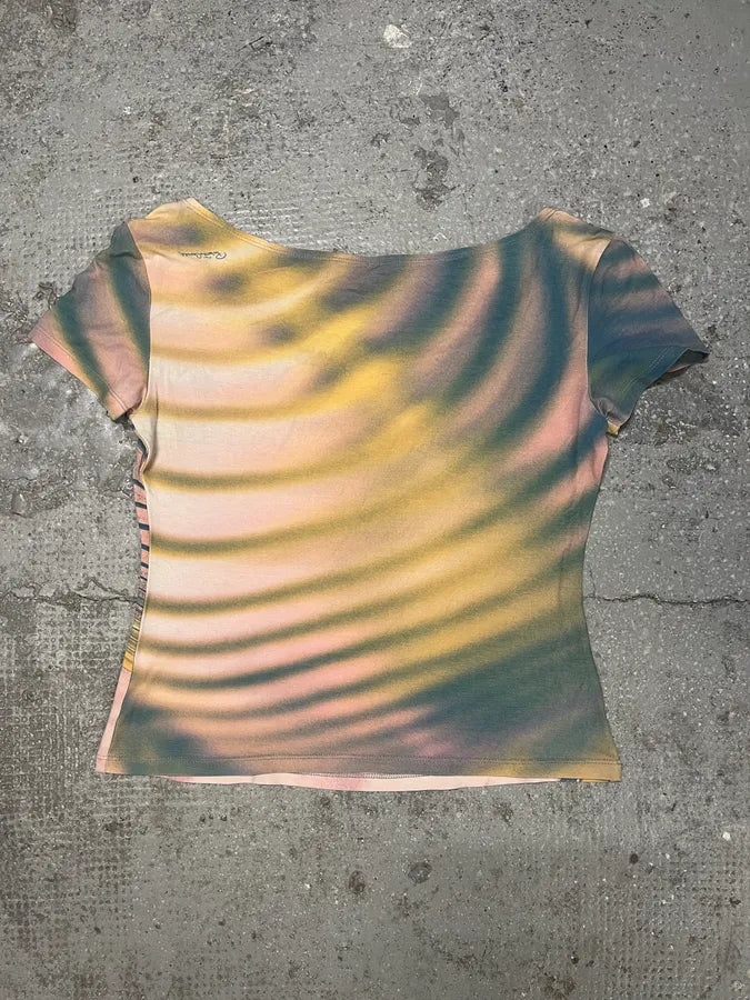 SS2001 Roberto Cavalli Optical Illusion Tee-Shirt (S/M) 2