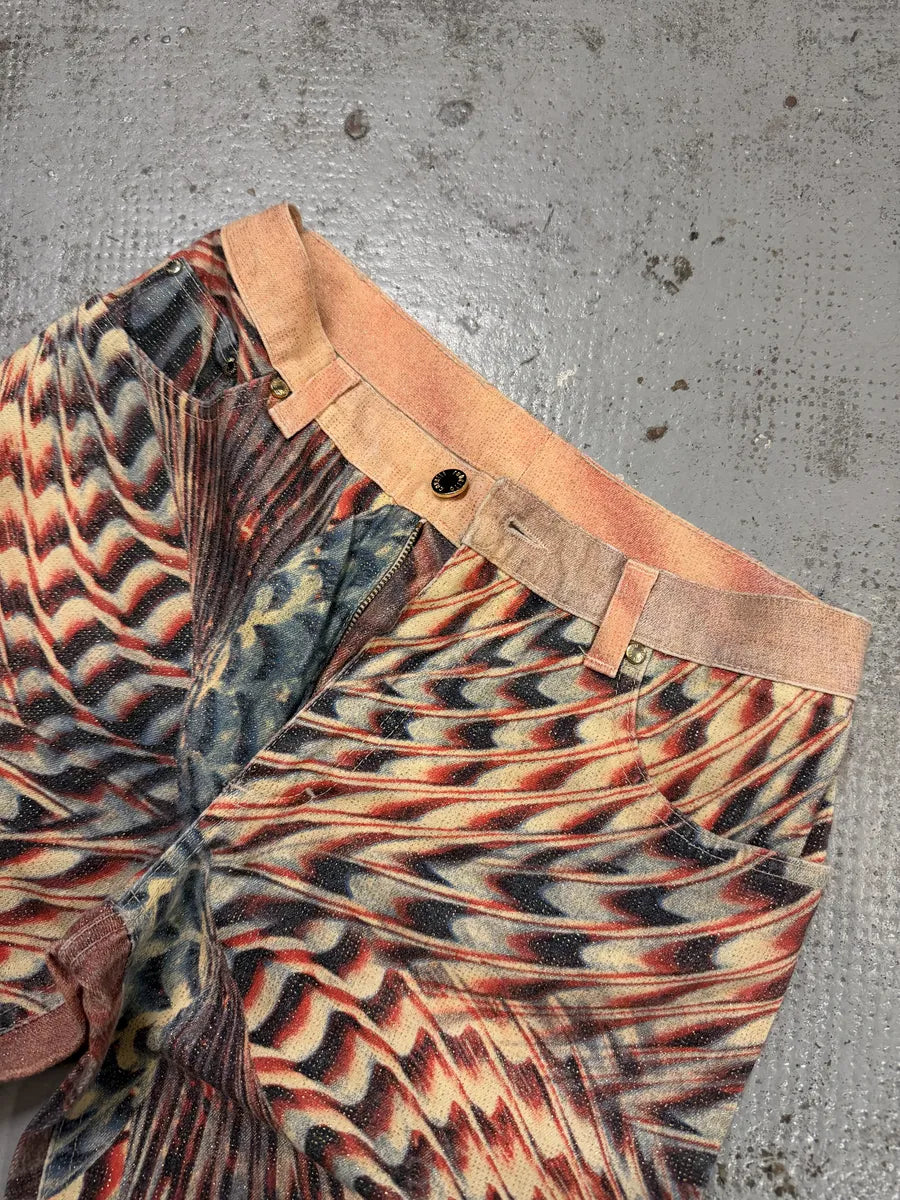 SS2001 Roberto Cavalli Pink Hallucination Pants gjkvNCi 10