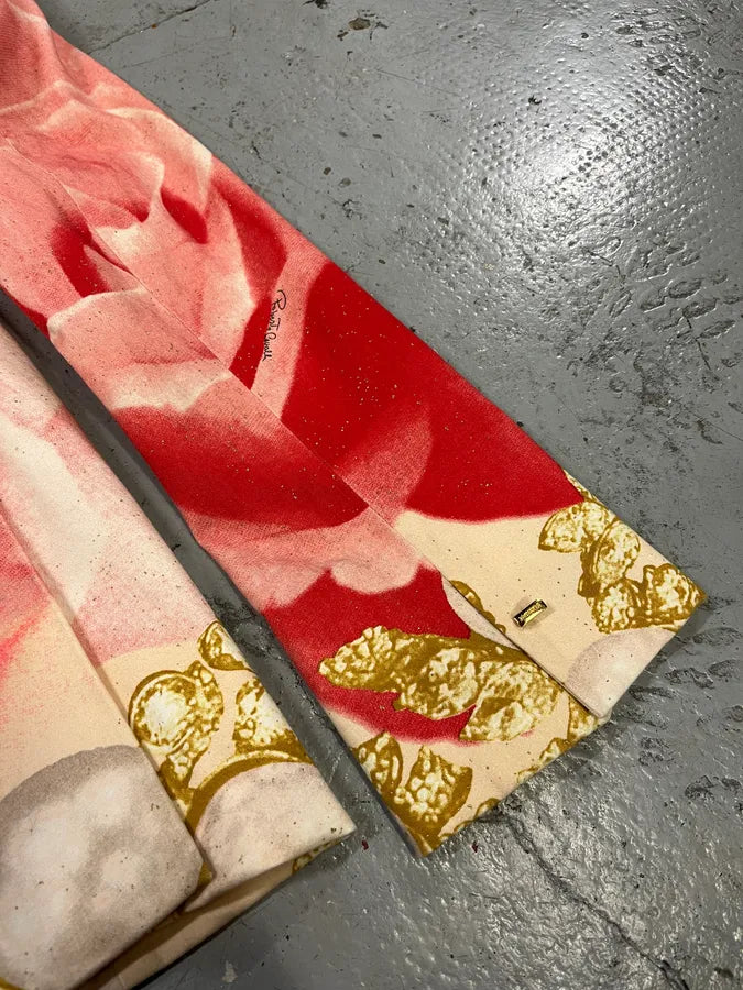 SS2001 Roberto Cavalli Princess Desi Pink Blazer Jacket YSHlXKf 3