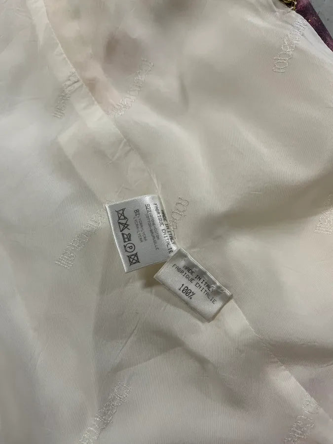 SS2001 Roberto Cavalli Princess Desi Pink Blazer Jacket YSHlXKf 6