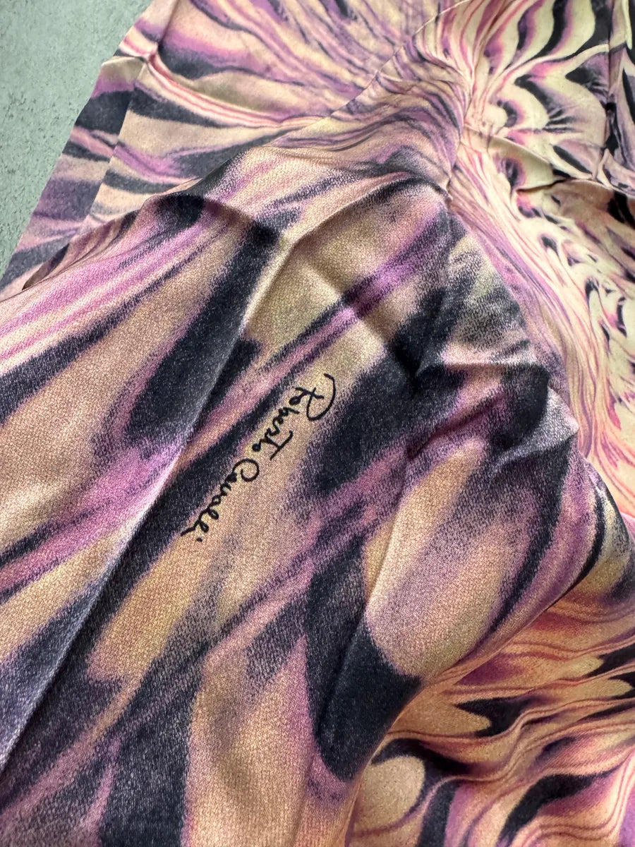 SS2001 Roberto Cavalli Psychadelic Pink Skirt (L) 6