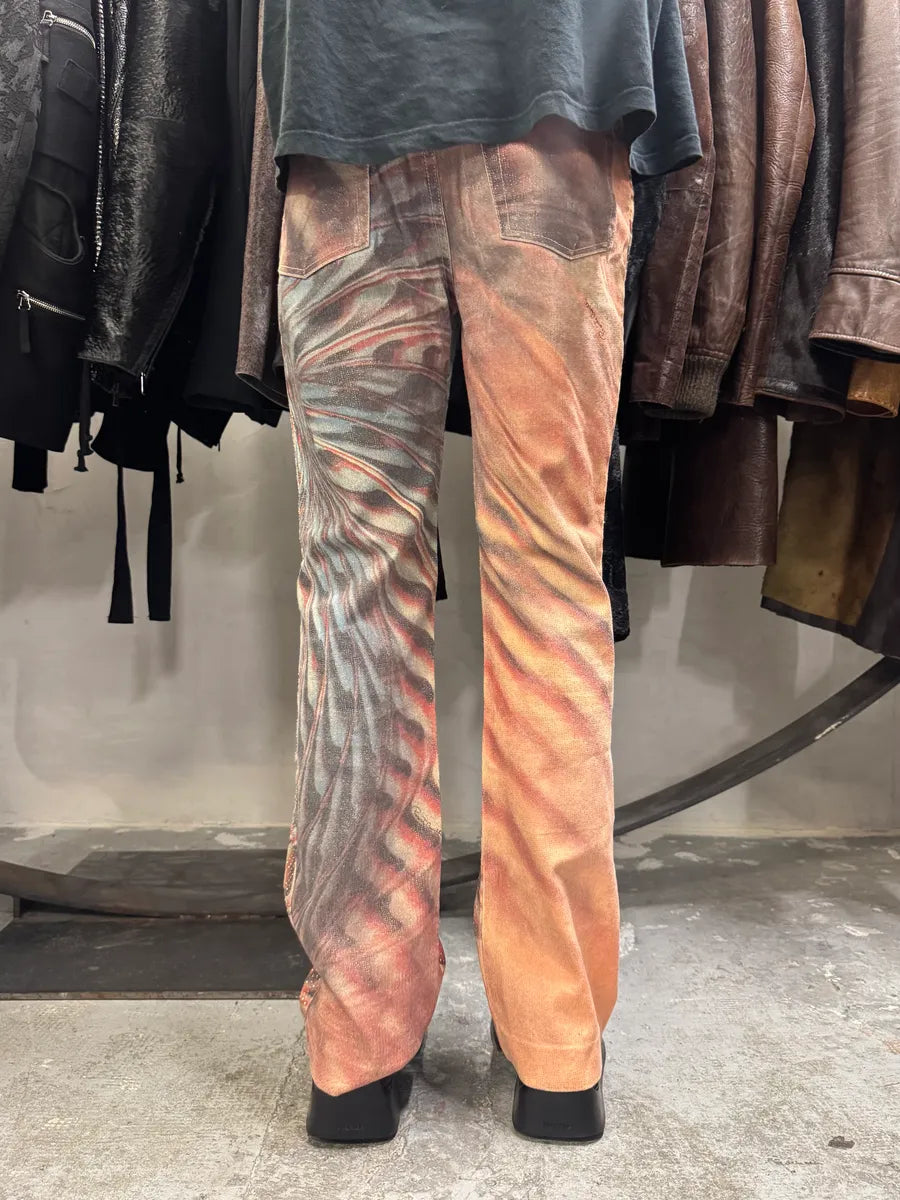 SS2001 Roberto Cavalli Psychedelic Pink Pants wvBSXlq 2