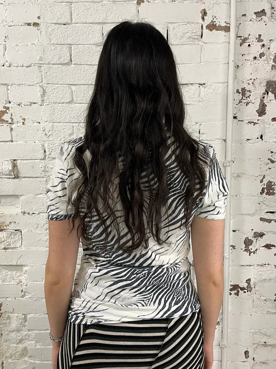 SS2001 Roberto Cavalli Zebra White T-Shirt Cixptoq 2