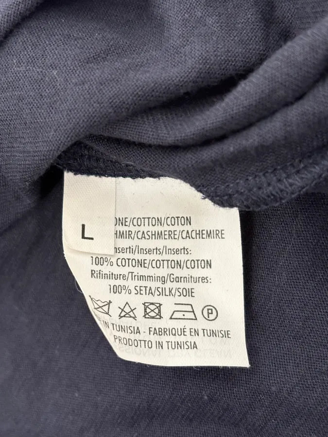 SS2001 Yves Saint Laurent Navy Mao Longsleeves bxwDPtx 7
