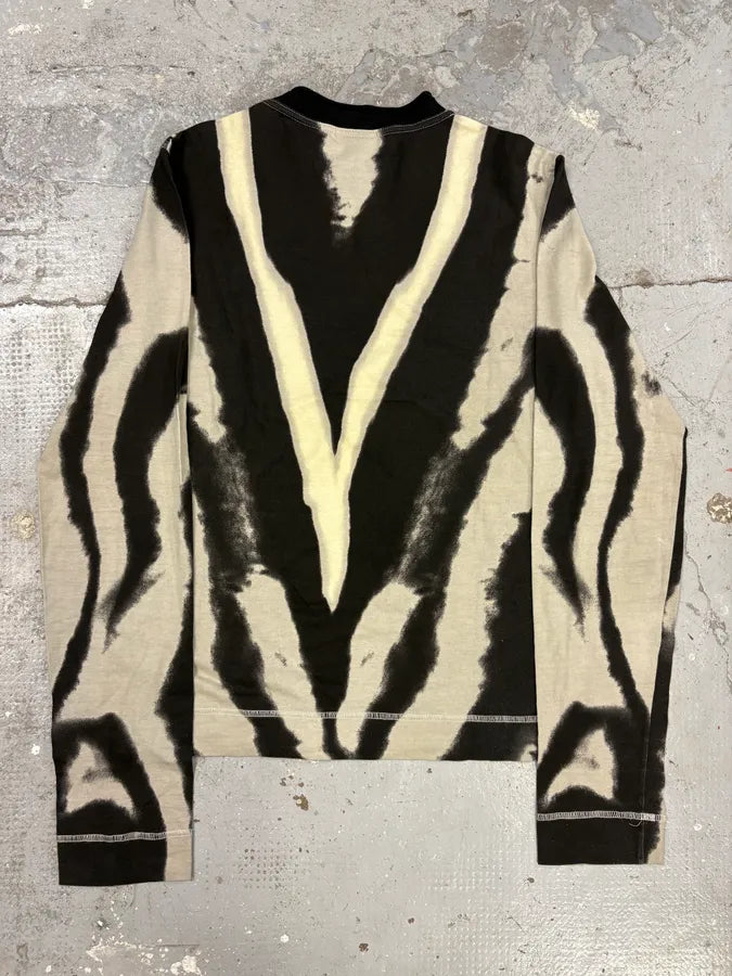 SS2002 Cavalli Black & White Hallucination Longsleeves (M) shXHeIR 5