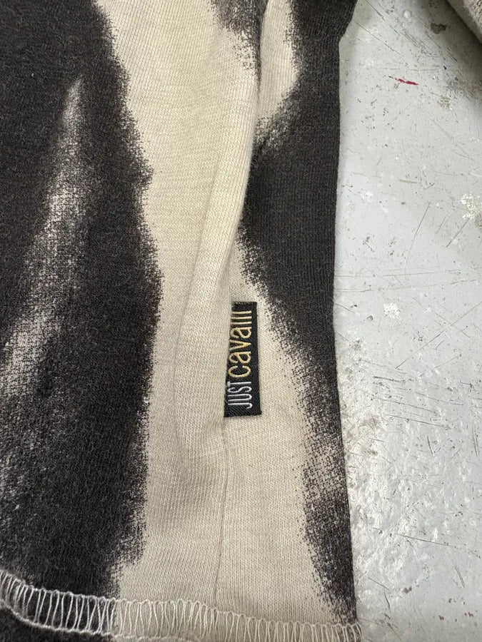 SS2002 Cavalli Black & White Hallucination Longsleeves (M) shXHeIR 7